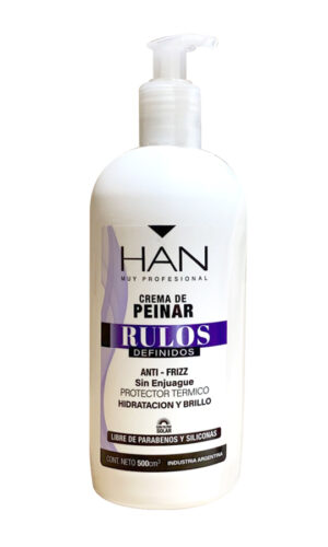Han Crema de Peinar Rulos Definidos 500 cm3
