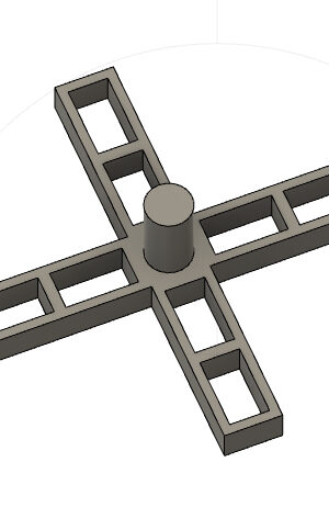 STL, Diseño 3d de espaciador para colocación de cerámica o porcelanato