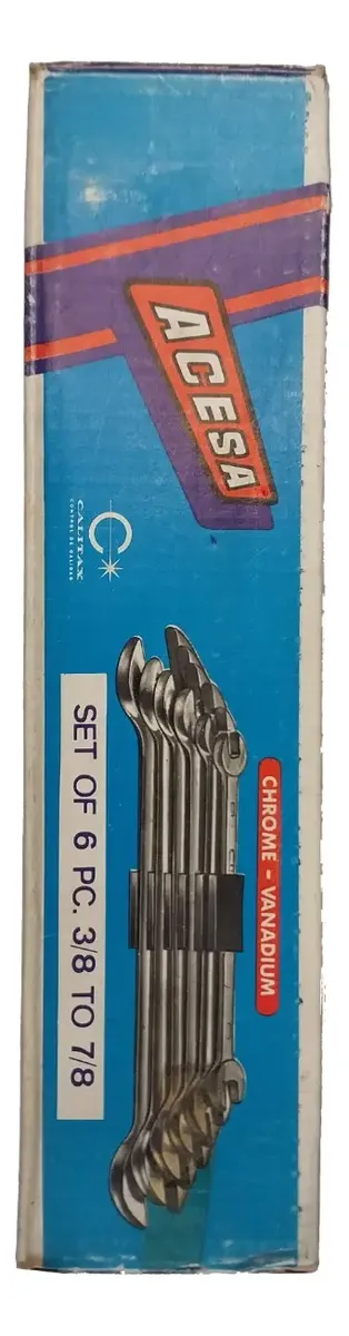 Llaves Fijas Acesa 702 Kit 6 Unidades Pulgada Antiguo Origen España