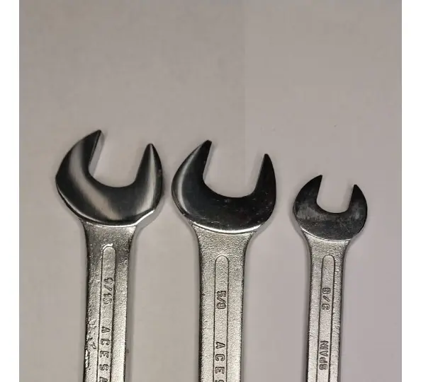 Llaves Fijas Acesa 702 Kit 6 Unidades Pulgada Antiguo Origen España