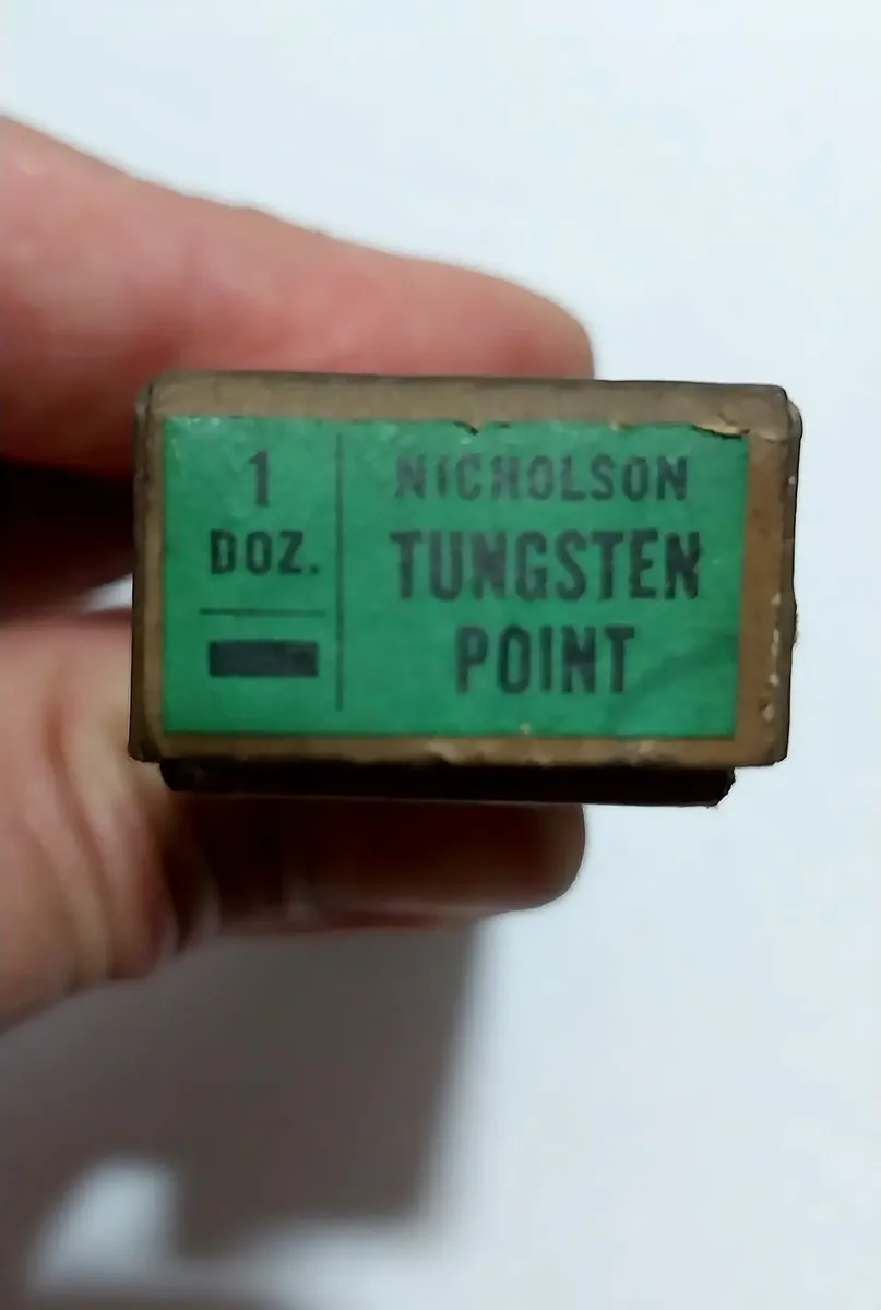 Lima Nicholson Tungsten Point (Tungsteno) para Platinos